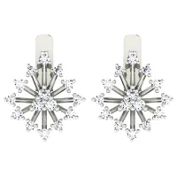 Kamika White Gold  Diamond Earrings 