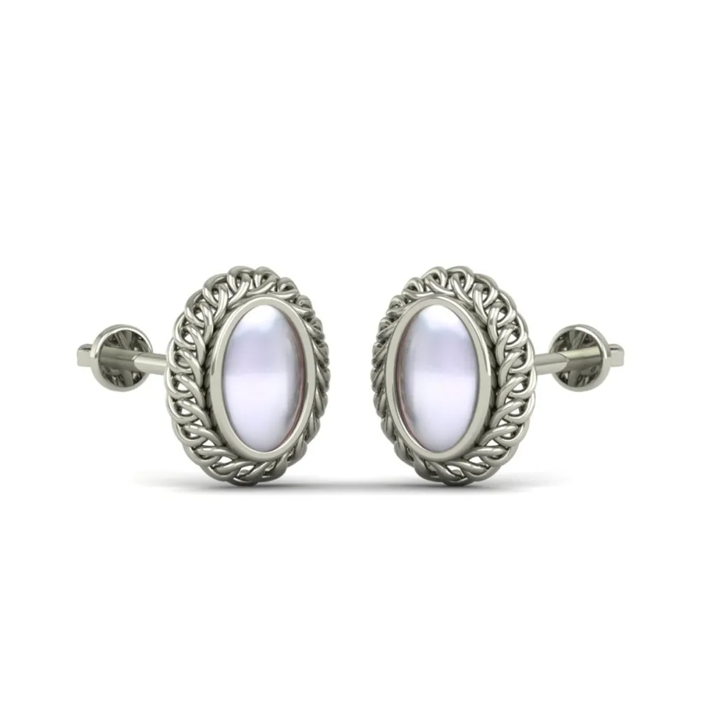Rubadil Stud Gold Earrings Rubadil Stud Gold Earrings
