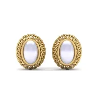 Rubadil Stud Gold Earrings 