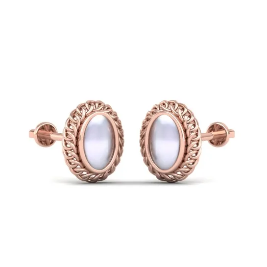 Rubadil Stud Gold Earrings Rubadil Stud Gold Earrings