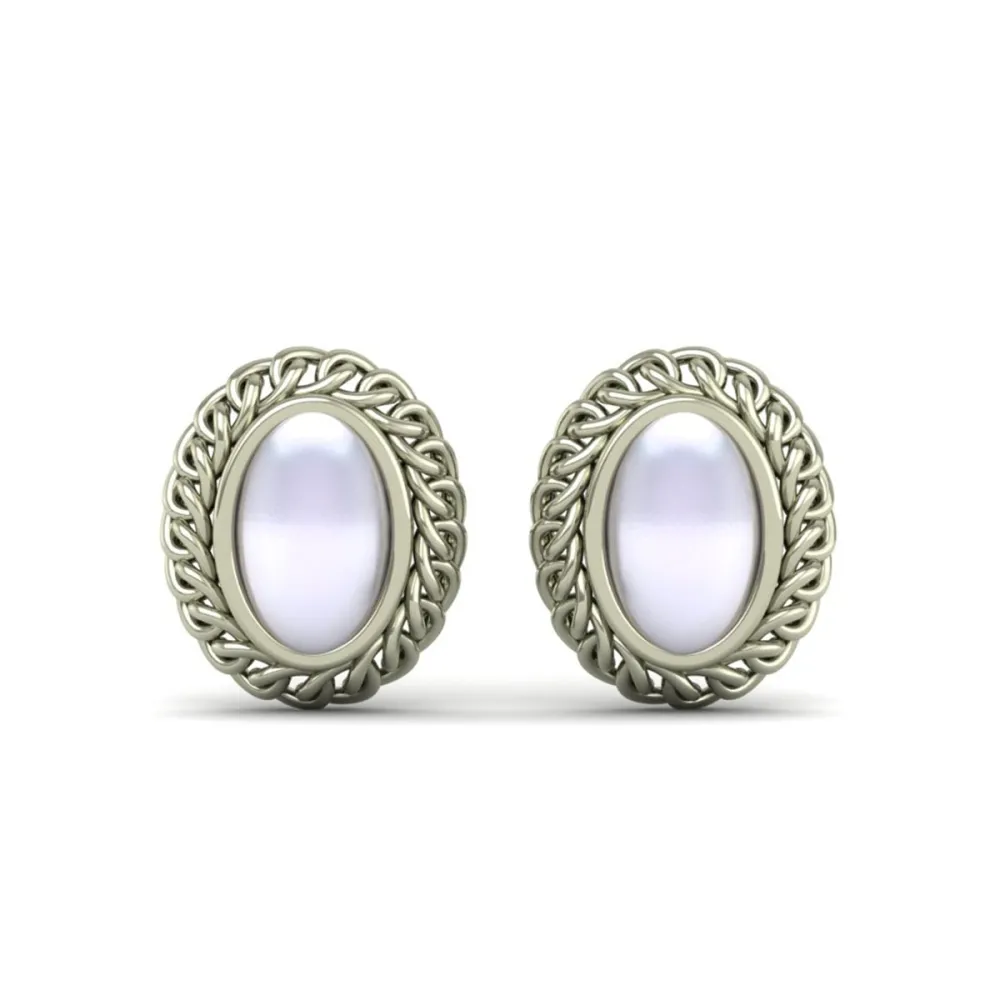 Rubadil Stud Gold Earrings Rubadil Stud Gold Earrings