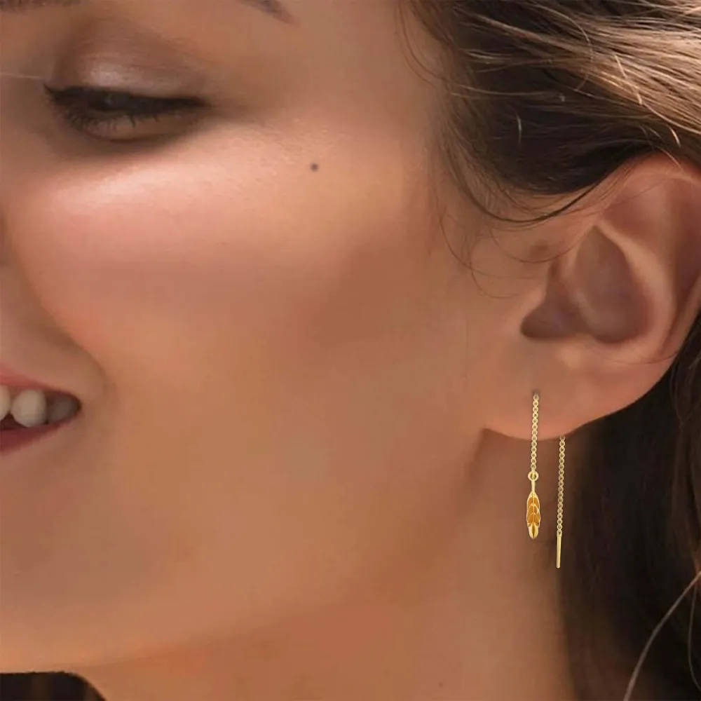 Nilimani Sui Dhaga Gold Earring Nilimani Sui Dhaga Gold Earring