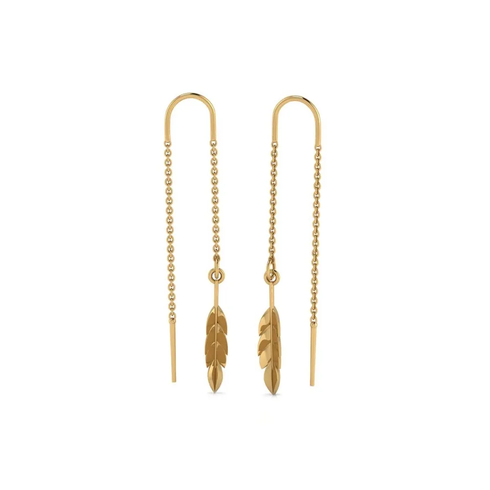 Nilimani Sui Dhaga Gold Earring Nilimani Sui Dhaga Gold Earring