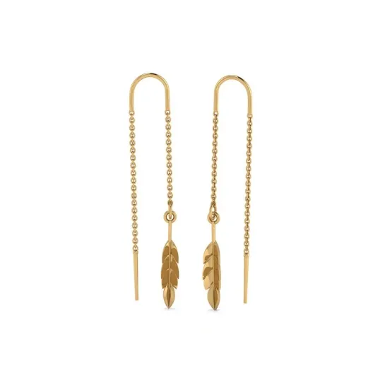 Nilimani Sui Dhaga Gold Earring Nilimani Sui Dhaga Gold Earring