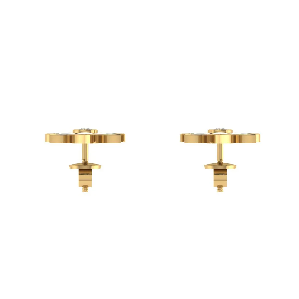 Pachaimuthu Kundan Gold Earrings Pachaimuthu Kundan Gold Earrings