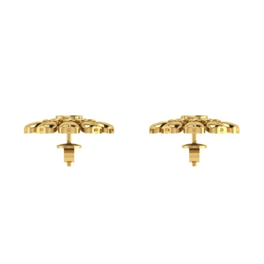 Padmabhasa Kundan Gold Earrings
