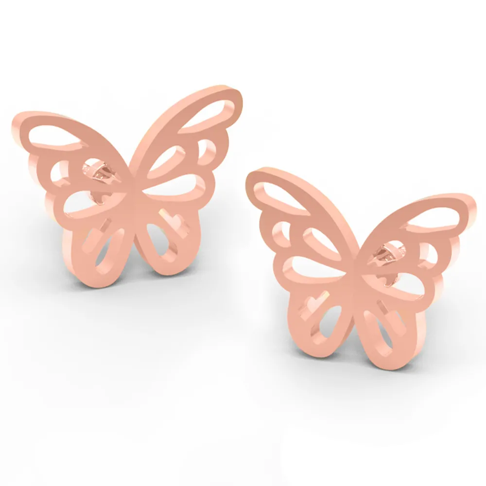 Aahaladita Gold Stud Earrings Design for daily use