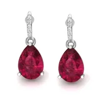 Aabha  Drop Diamond Earrings