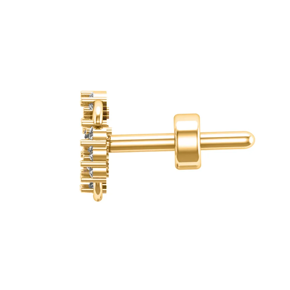 Meenu Emerald Stud Earrings Meenu Emerald Stud Earrings