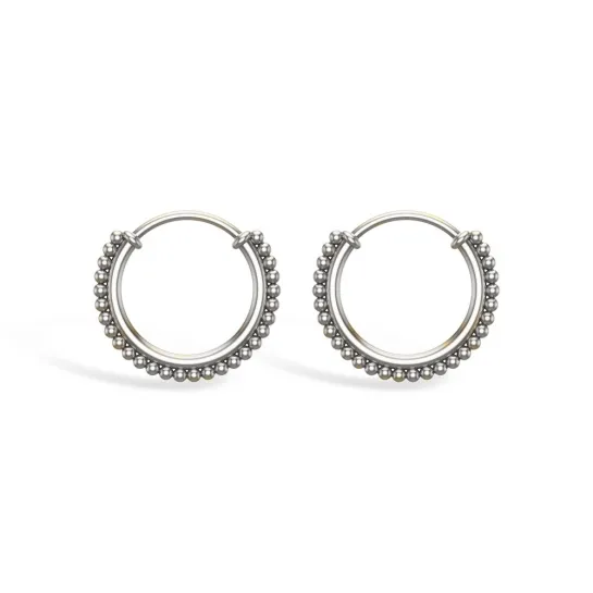 Mansh Yellow Gold Hoop Earrings Mansh Yellow Gold Hoop Earrings
