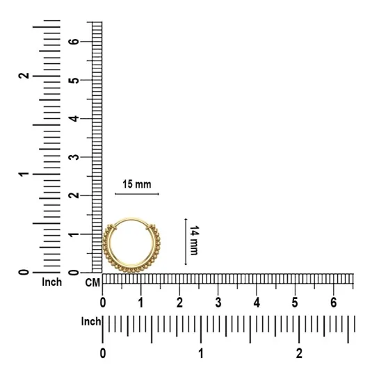 Mansh Yellow Gold Hoop Earrings Mansh Yellow Gold Hoop Earrings