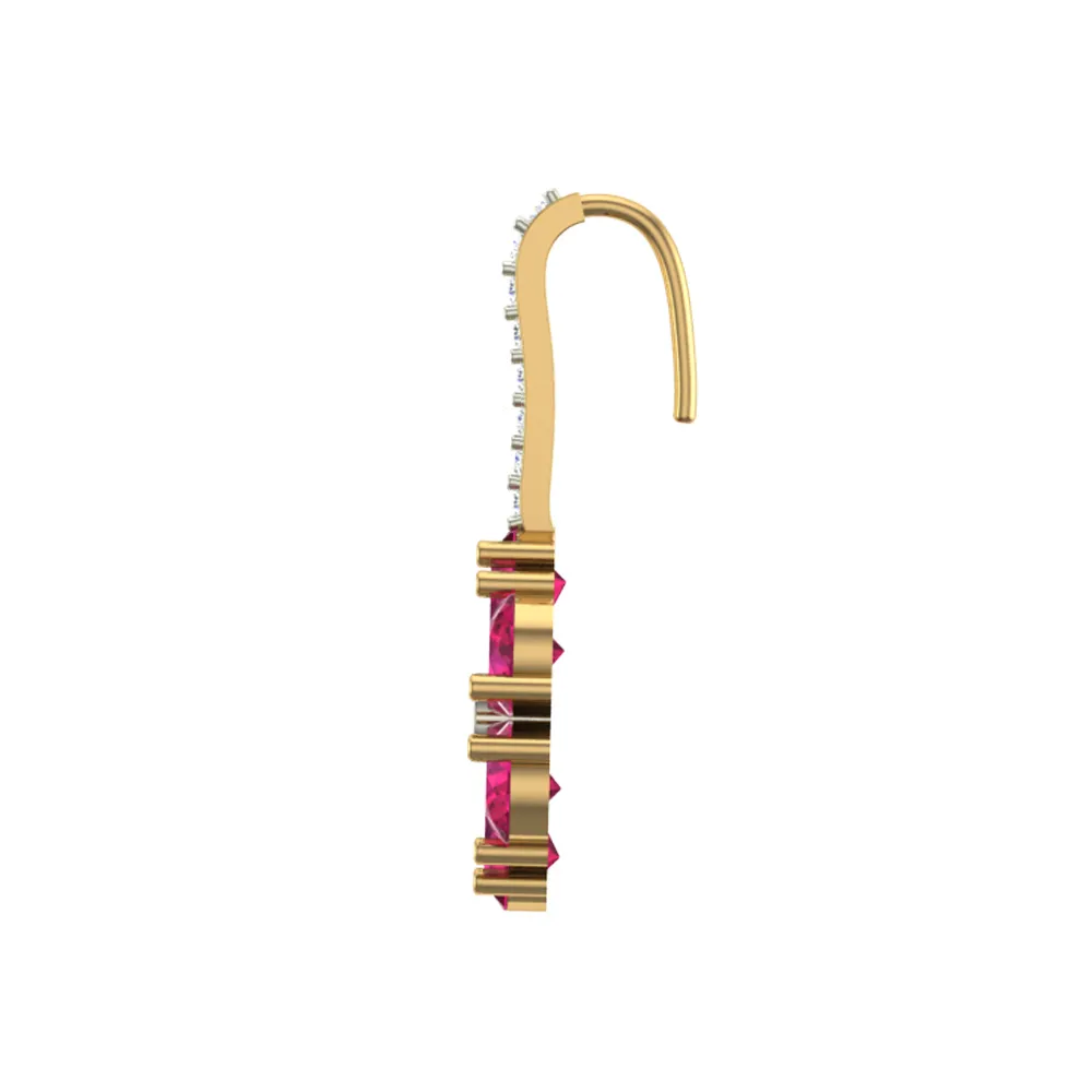Ada Flower Drop Diamond Earrings Ada Flower Drop Diamond Earrings
