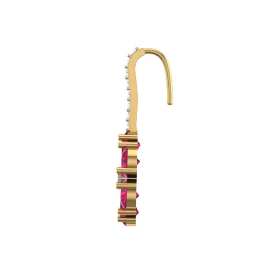 Ada Flower Drop Diamond Earrings Ada Flower Drop Diamond Earrings