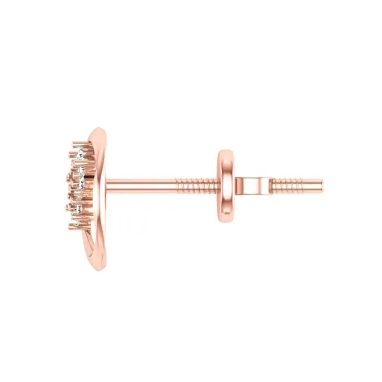 Eileena Yellow Gold Stud Earrings Eileena Yellow Gold Stud Earrings