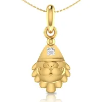Santa Diamond Pendant