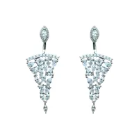 925 Sterling Silver Beautiful Adya Drops earrings