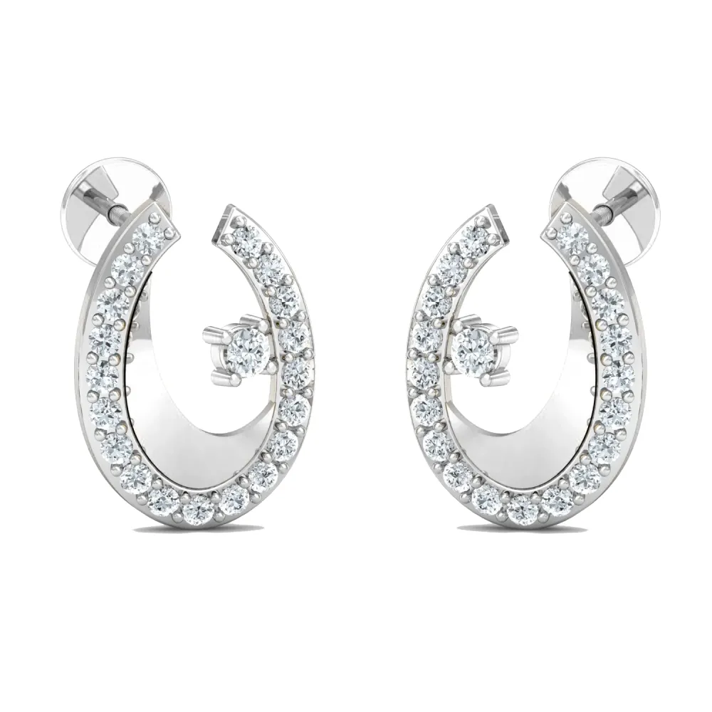 925 Sterling Silver Scarlett Studs earrings 925 Sterling Silver Scarlett Studs earrings