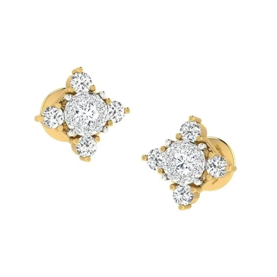 Amayra Gold Stud earring Amayra Gold Stud earring