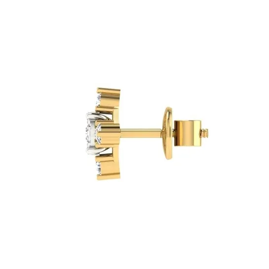 Amayra Gold Stud earring Amayra Gold Stud earring