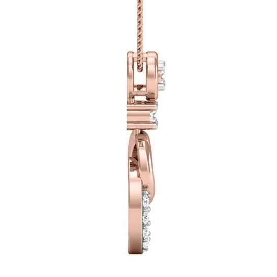 Aaradhana Gold and Diamond Pendant Aaradhana Gold and Diamond Pendant