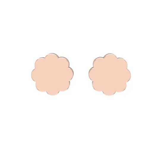 Aayushi Rose Gold Stud Earrings Design for daily use Aayushi Rose Gold Stud Earrings Design for daily use