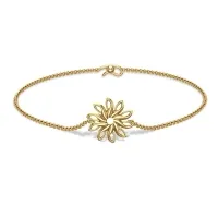 Alyce Flower Chain Bracelet