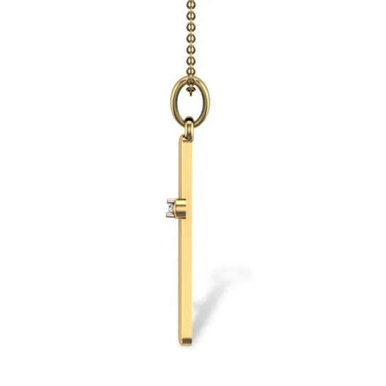 Ainsley Jesus Diamond Pendant Ainsley Jesus Diamond Pendant