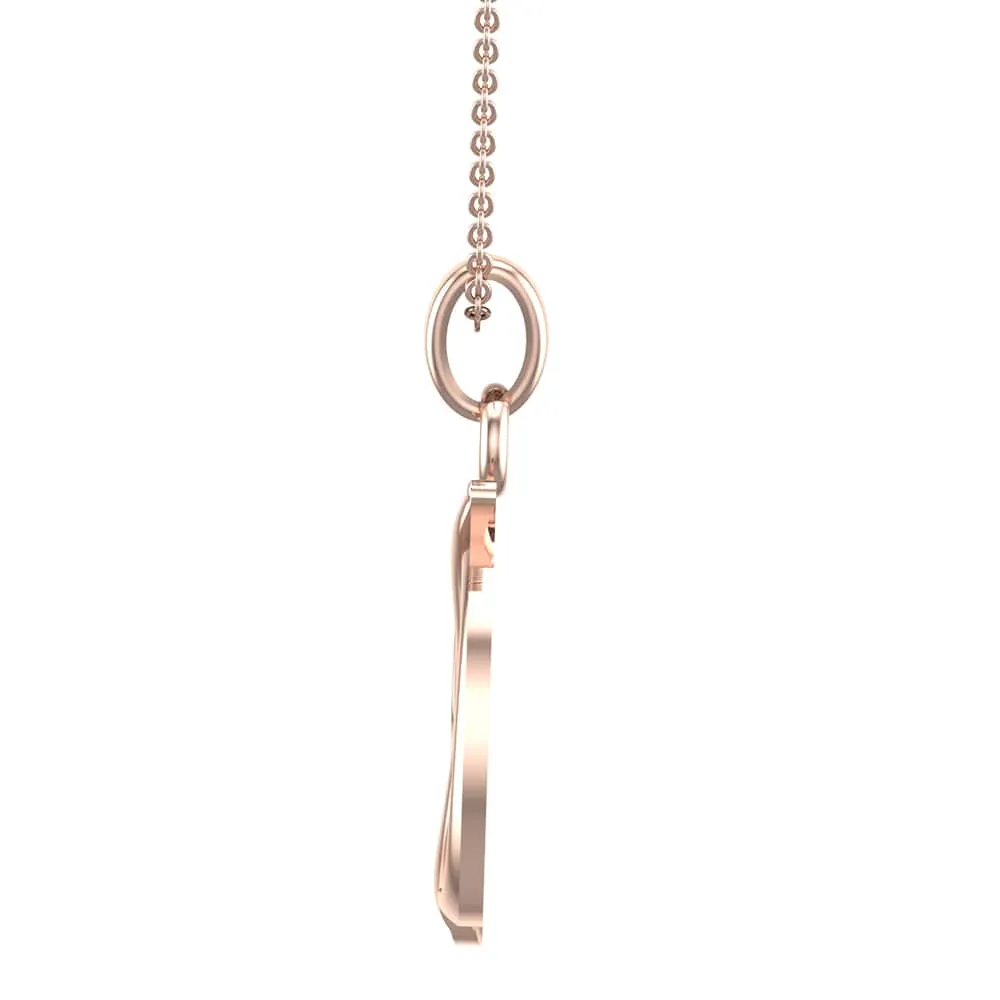 Aubrey Initial Diamond Pendant Aubrey Initial Diamond Pendant