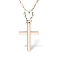 Ayla Jesus Diamond Pendant Designs For Female