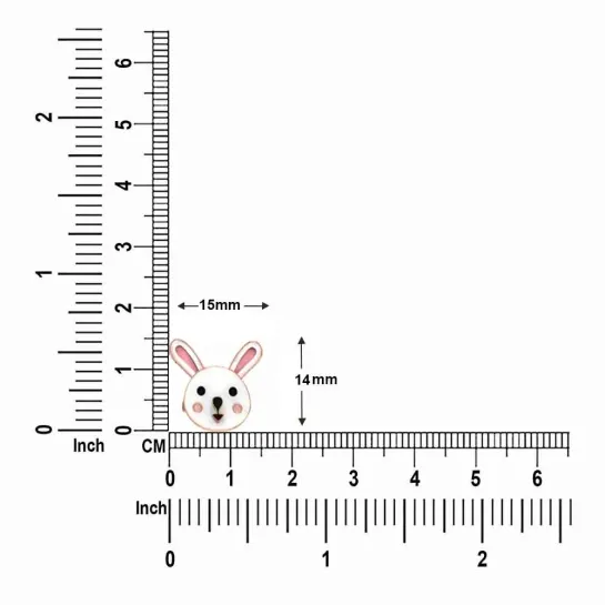 Bunny 18k Rose Gold Enamel Nazaria Bracelet Bunny 18k Rose Gold Enamel Nazaria Bracelet