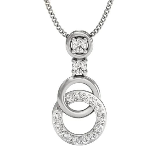 Aaradhana Gold and Diamond Pendant Aaradhana Gold and Diamond Pendant