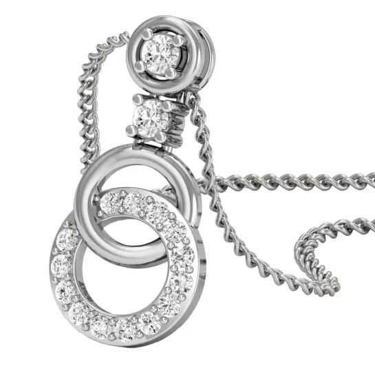 Aaradhana Gold and Diamond Pendant Aaradhana Gold and Diamond Pendant