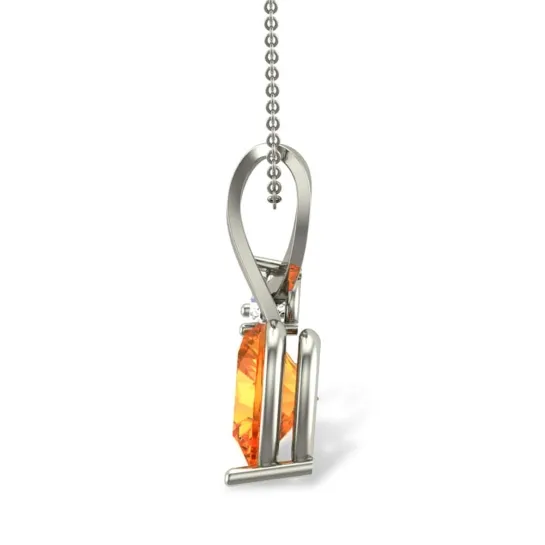 Amia Diamond Heart Pendant Amia Diamond Heart Pendant