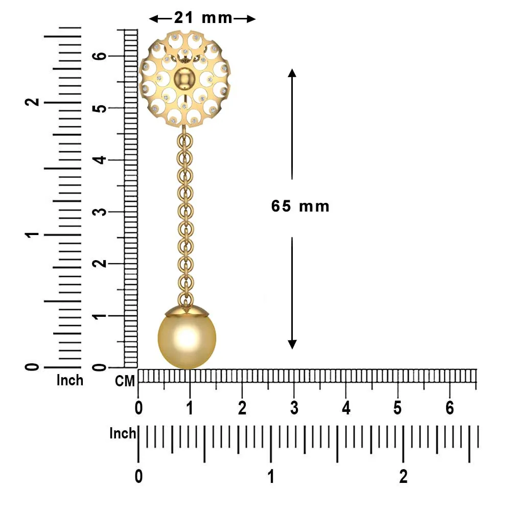 Elvire Pearl Gold pendant Designs For Female Elvire Pearl Gold pendant Designs For Female