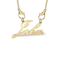 John Yellow Gold Pendant