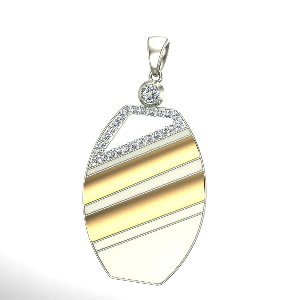 Tobias Diamond Pendant