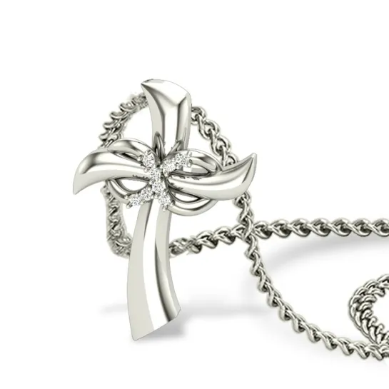 Amara Jesus Diamond Pendant Amara Jesus Diamond Pendant