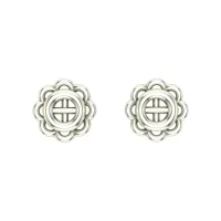 Keshvi Gold Stud Earrings Design for daily use 