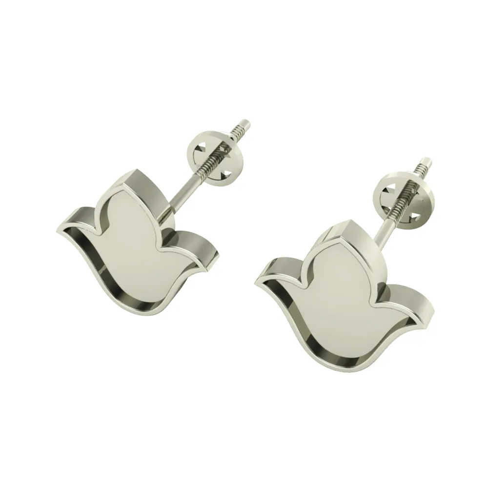 Komal Gold Stud Earrings Design for daily use Komal Gold Stud Earrings Design for daily use