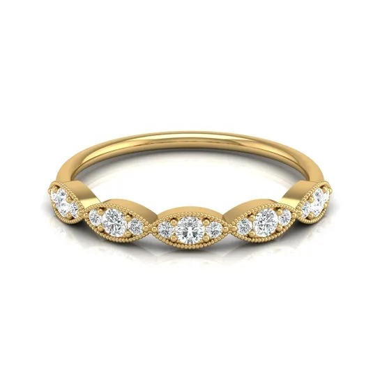 Kriti Rose Gold Diamond Ring Kriti Rose Gold Diamond Ring