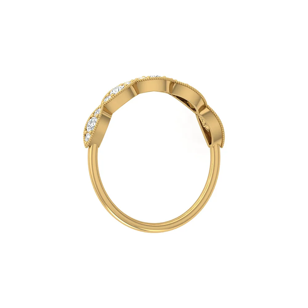 Kriti Rose Gold Diamond Ring Kriti Rose Gold Diamond Ring