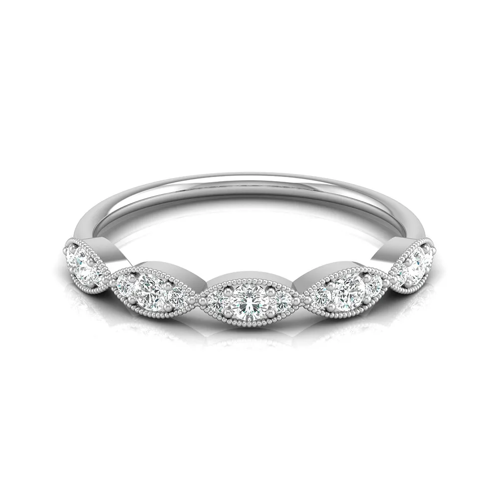 Kriti Rose Gold Diamond Ring Kriti Rose Gold Diamond Ring