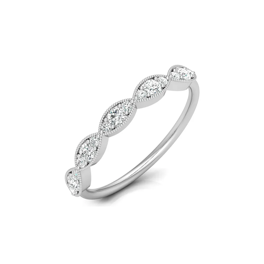 Kriti Rose Gold Diamond Ring Kriti Rose Gold Diamond Ring