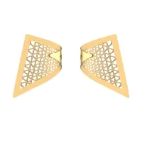 Lara Gold Earrings Design for daily use 