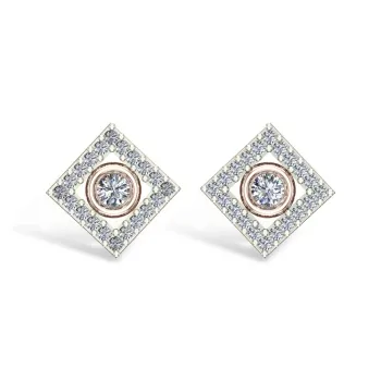 Liyana Rose Gold Stu…
