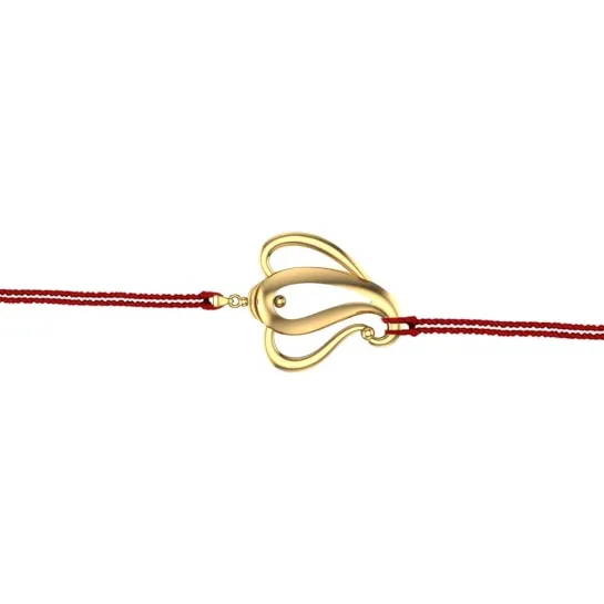 Maci Ganpati Thread Rakhi Maci Ganpati Thread Rakhi