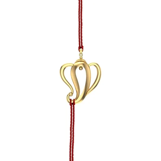 Maci Ganpati Thread Rakhi Maci Ganpati Thread Rakhi
