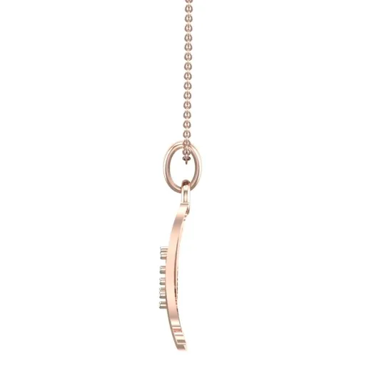 Varina Initial Diamond Pendant Varina Initial Diamond Pendant