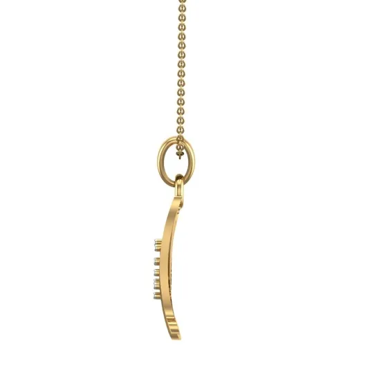 Varina Initial Diamond Pendant Varina Initial Diamond Pendant