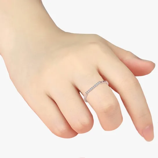 Mukta Yellow Gold Diamond Ring